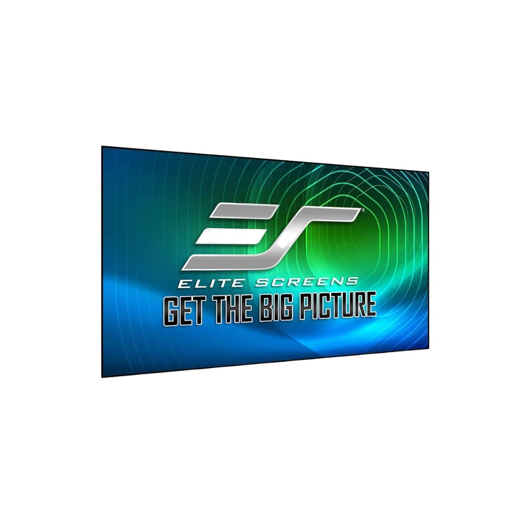 Elite Aeon CLR Series Edge Free Ambient Light Rejecting 16:9 Fixed Frame Projector Screen (AR100H-CLR)