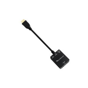 Bluerigger Gold Plated 1080P Active HDMI to VGA Adapter (Black)