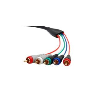 BlueRigger RCA Component Video and Audio Cable (6 ft /1.8 m)
