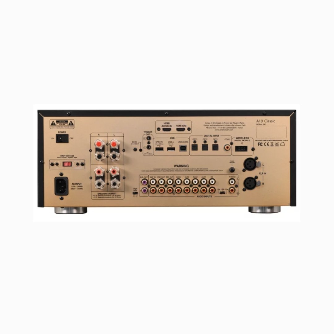 Advance Paris A10 Classic Stereo Integrated Amplifier - Image 2