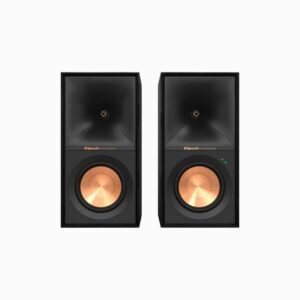 Klipsch R-50PM 2-Way Active Wireless Bookshelf Speakers (Black, Pair)