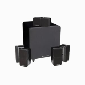 Cambridge Audio Minx 5.1 - Min 22 and X301 Sub - 5.1 Speaker System - Black
