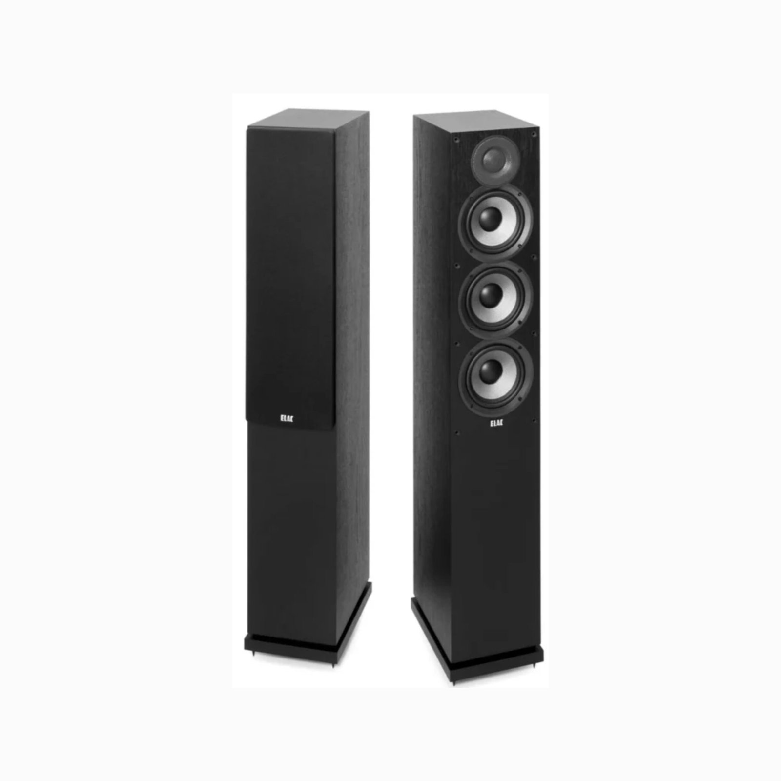 Elac DEBUT 2.0 F5.2 Speakers (Black, Pair)