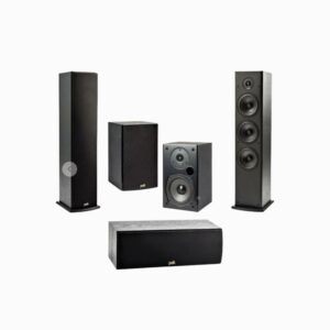 Polk Audio T Series 5.0 Home Theater Speaker Bundle Package