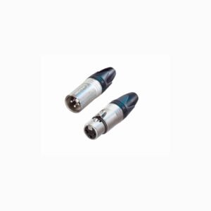 Neutrik ® XLR connector 3 pin BALANCED -NC3MXX (Male) + NC3FXX (Female) – PAIR