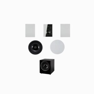 Wharfedale 5.1 In-Wall Home Theatre Speaker – Option 2