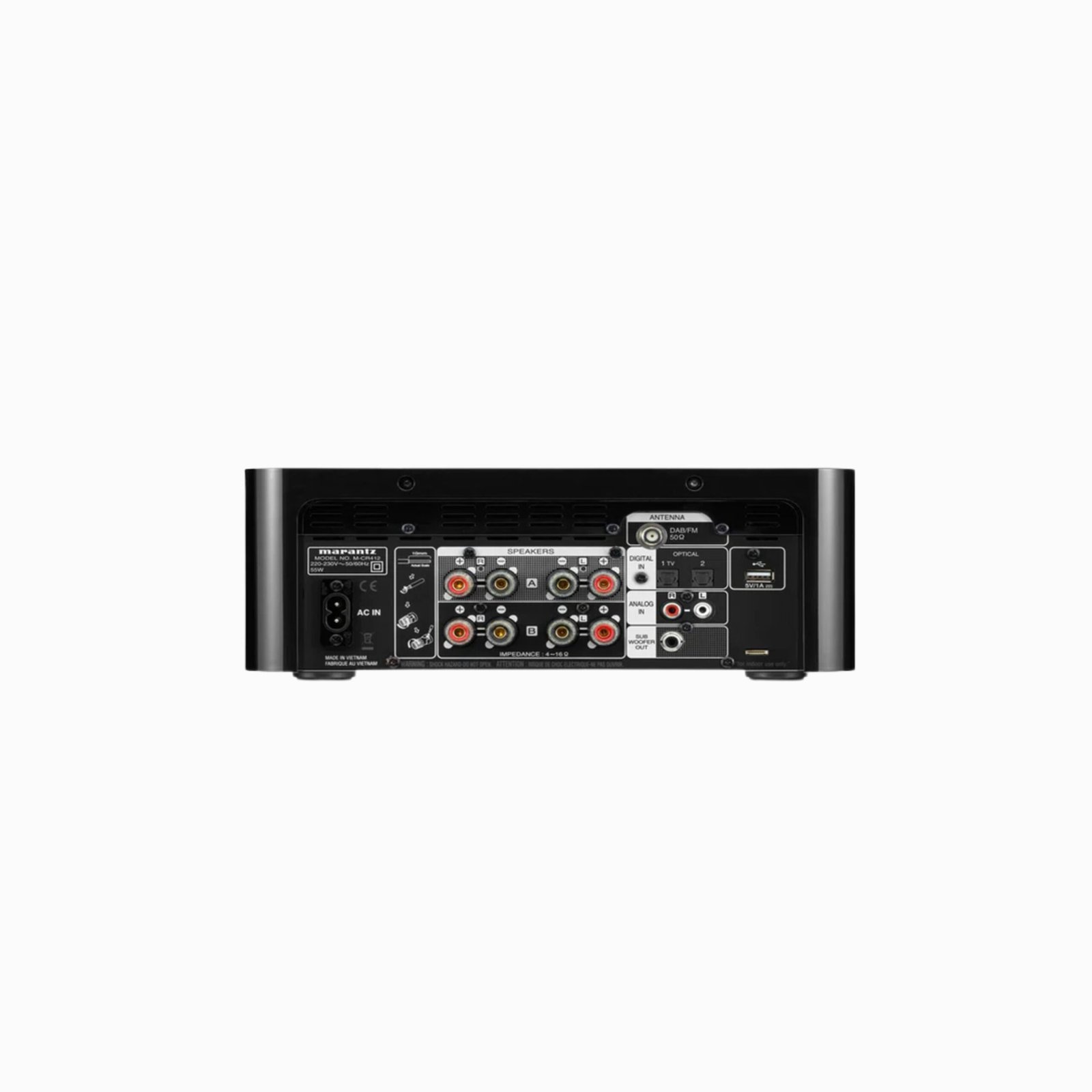 Marantz M-CR 412 Stereo Amplifier CD Player - Image 2