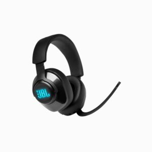 JBL Quantum 400 Over-ear wired gaming headphone with virtual surround sound
