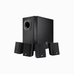 Electro- Voice EVID-S44 One Subwoofer and Four-Satellite Wall Mount Speaker System
