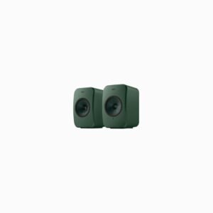 KEF LSX II LT Wireless Streaming Powered/Active Bookshelf Speaker (Pair) (Sage Green)