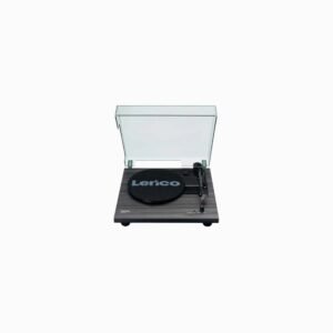Lenco LS-10BK - Record Player with built-in speakers (Black)