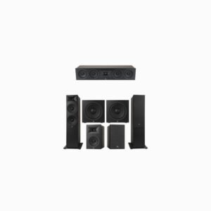 JBL Stage 280F Series 5.2 Channel- 5.2 Speaker Bundle Package (Includes Stage 280F, 245C, 250B, 220P)
