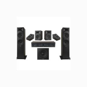 JBL Stage 280F Series 5.1 Channel- 5.1 Speaker Bundle Package (Includes Stage 280F, 245C, 250B, 200P)