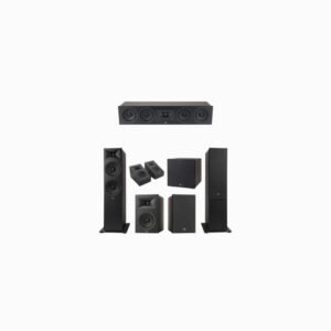 JBL Stage 260F Series 5.1.2 Channel- Dolby Atmos Home Theater Speaker Bundle Package (Includes Stage 260F, 245C, 250B, 240H, 200P)