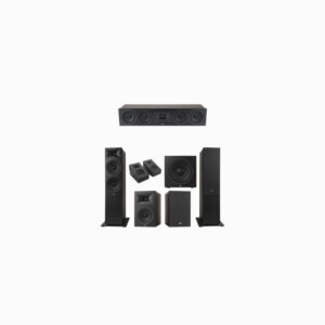 JBL Stage 280F Series 5.1.2 Channel- Dolby Atmos Home Theater Speaker Bundle Package (Includes Stage 280F, 245C, 250B, 240H, 220P)