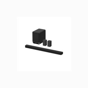 Sony BRAVIA Theatre Bar 9 (HT-A9000 + SA-SW5 + SA-RS5) - 360 Spatial Sound Mapping,IMAX,Dolby Atmos Soundbar With Subwoofer SW5 & Rear Speaker SA-RS5 (Bundle)