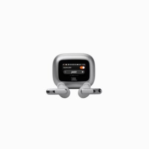 JBL Live Beam 3 - True Wireless Noise Cancelling Earbuds (Silver)