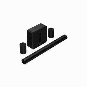 Sonos Premium Immersive 5.1 Set with Arc Wireless Soundbar, Sub Wireless Subwoofer (Gen 3) & Era 100 Wireless Smart Speakers 5.1 Bundle Package (Black)