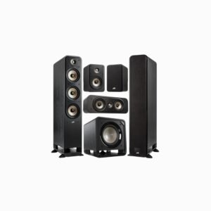 Polk Signature Elite ES60 - 5.1 Speaker Bundle Package (Black)