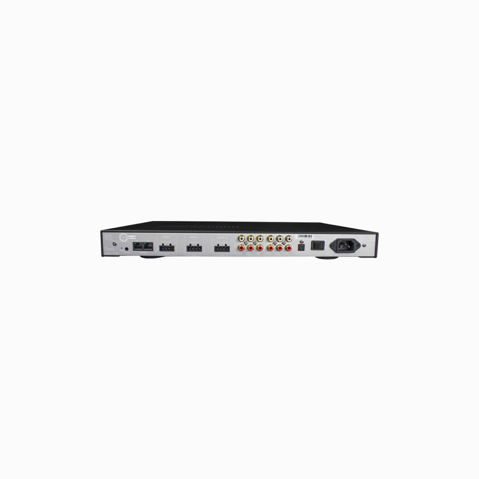 VSSL A.3x Stereo amplifier with 3 Zones Multi Zone Functionality - Image 2