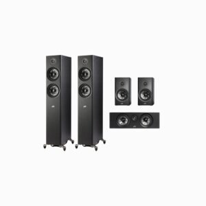 Polk Audio Reserve 5.0 Channel Home Theater Speaker Package (Bundle Pack)