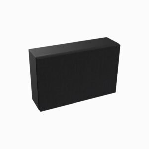 Gallo Acoustics Profile Subwoofer GPS150W/B Wall Mountable Subwoofer- Black/White